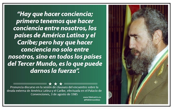 Fidel Castro: “El imperialismo está huérfano de ideas” (+ Audio)