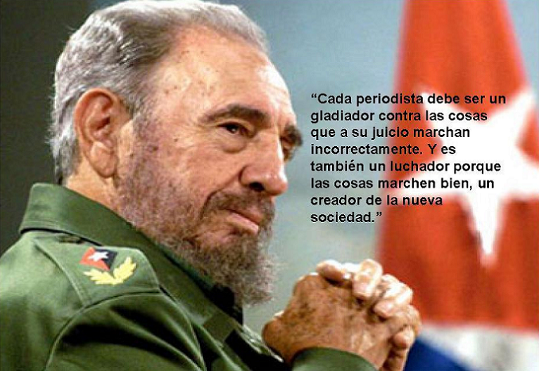 Fidel Castro y la prensa: un soldado de la verdad (+Audio)