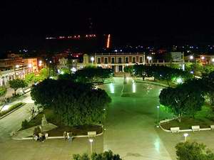 Parque Calixto García en Holguín, Cuba