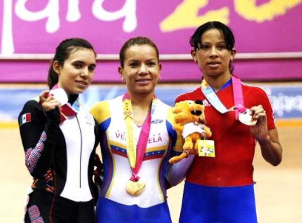 Marlies Mejías obtuvo bronce en ciclismo panamericano. Foto tomada de Cubasí