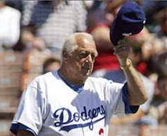 Ex manager norteamericano Tom Lasorda