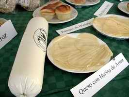 Alimentos elaborados con arroz y boniato biofortificado
