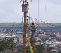 Trabajadores de la rama el&eacute;ctrica