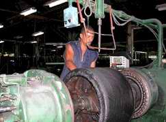 Empresa de la Goma Nelson Fern&aacute;ndez, del municipio habanero de San Jos&eacute; de las Lajas