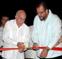 Jos&eacute; Ram&oacute;n Machado Ventura y el ministro de Turismo cubano Manuel Marrero inauguraron la XXIX Feria Internacional de Turismo de Cuba (FITCUBA&rsquo;09)