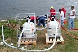 Sistema m&oacute;vil para potabilizar agua en situaciones de emergencia