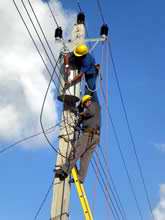 Trabajadores el&eacute;ctricos
