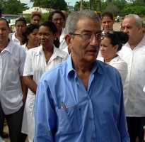 Jos&eacute; Ram&oacute;n Balaguer, ministro cubano de salud