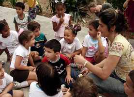 Ni&ntilde;os de c&iacute;rculo infantil