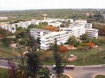 Edificio que ocupa la Universidad de Cienfuegos en Cuba