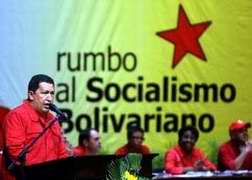 Descarta Ch&aacute;vez que crisis interrumpa marcha hacia el socialismo