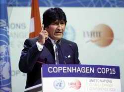 Evo Morales Ayma, presidente del Estado Plurinacional de Bolivia