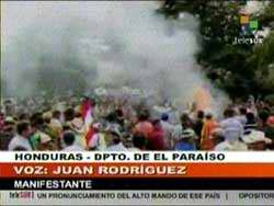 Tensión en frontera de Honduras
