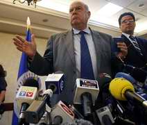 El Secretario general de la OEA, José Miguel Insulza en Honduras