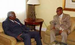 Inicia Esteban Lazo visita oficial a Botswana