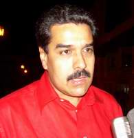 Canciller venezolano Nicolás Maduro