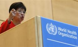 Directora general de la OMS, Margaret Chan