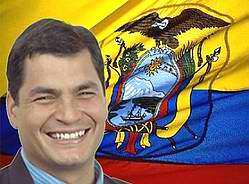 Rafael Correa,presidente de Ecuador