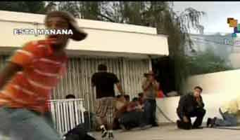 Represión en Honduras