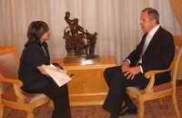 Ministro de Asuntos Exteriores de Rusia, Serguei Lavrov