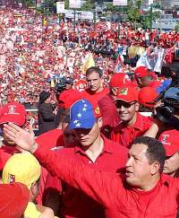 Cierran campa&ntilde;a por referendo en Venezuela