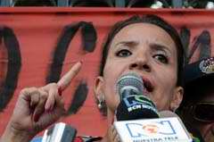 Xiomara Castro, esposa del presidente hondureño José Manuel Zelaya