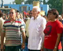 Personalidades en Ciudad Escolar 26 de Julio
