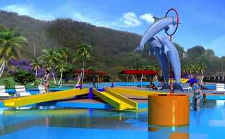 Parque Baconao - Complejo de piscinas en Sigua