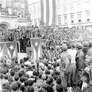 Primer desfile y concentraci&oacute;n popular del pueblo de Cuba ( 22 de marzo de 1959)