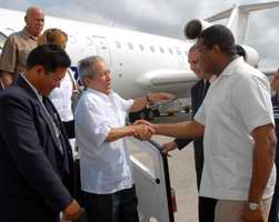 Jorge Cuevas Ramos, primer secretario del partido en el territorio, dio la bienvenida a los asaltantes al cuartel Moncada y expedicionarios del yate Granma