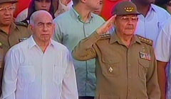 Raúl Castro acto central por el 26 de julio, Holguín, Cuba