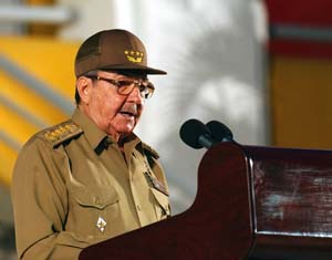 Presidente cubano habló en el acto central por el Día de la Rebeldía Nacional