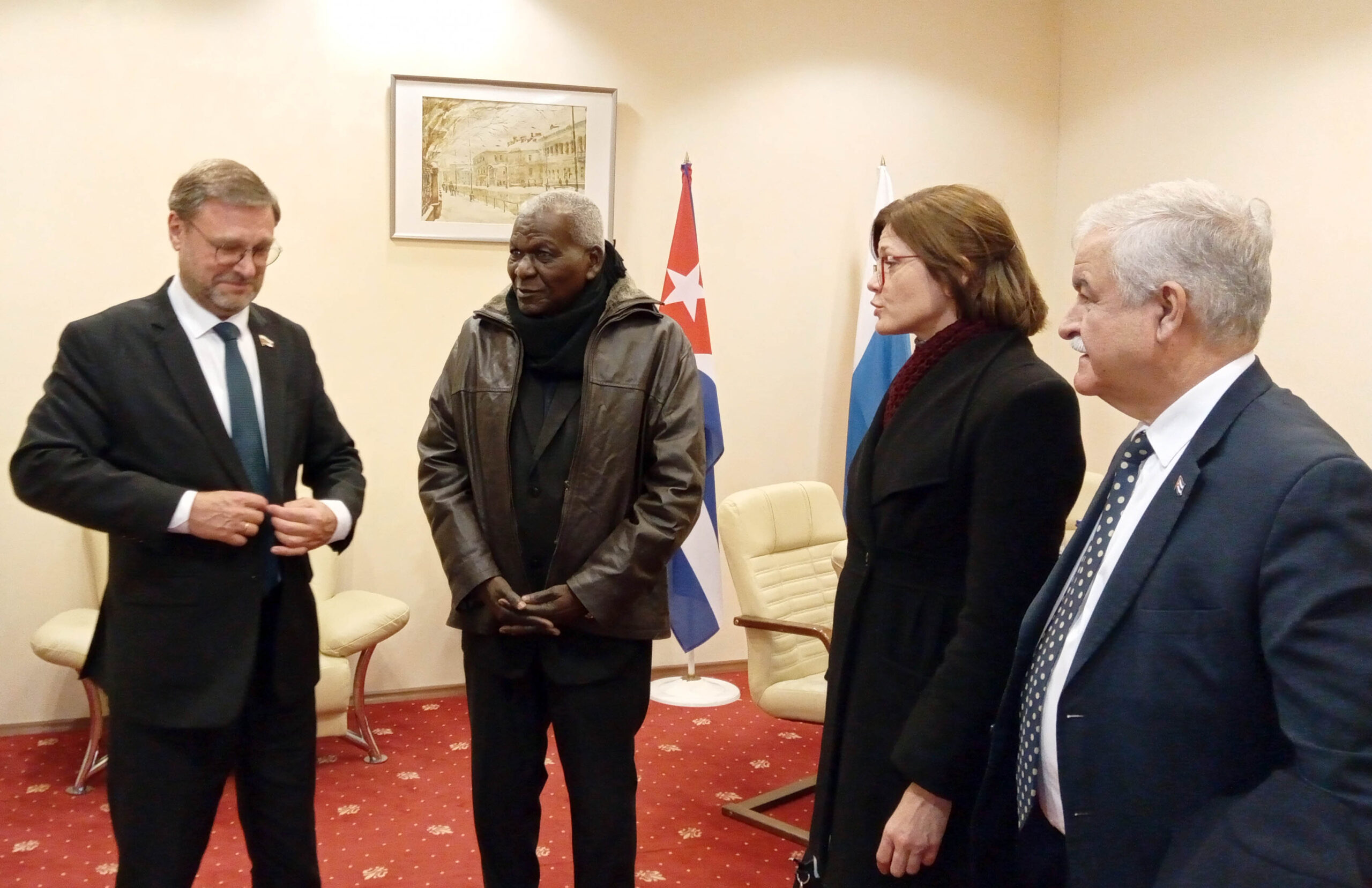 Inicia Esteban Lazo visita oficial a Rusia