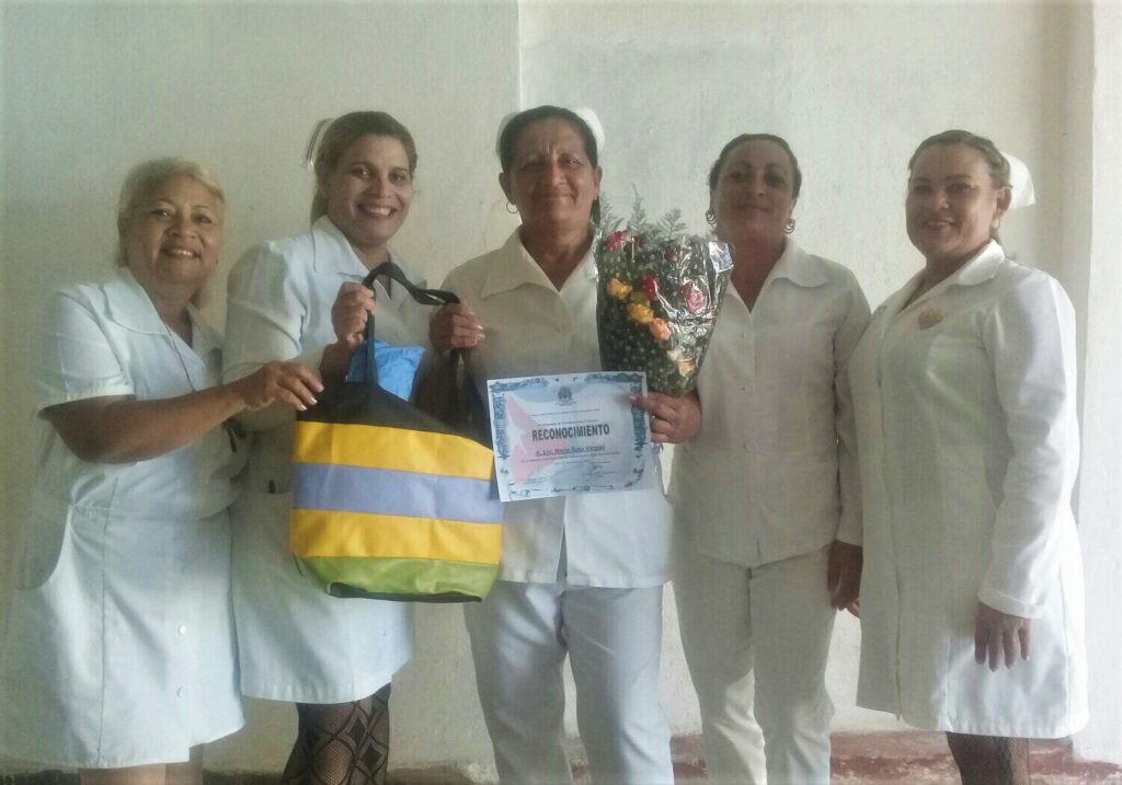 Colectivo de enfermeras del Hospital Pediátrico Provincial Docente Hermanos Cordové, Manzanillo
