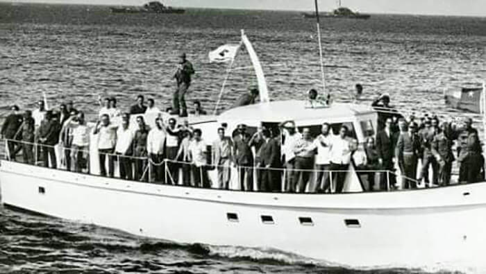2 de diciembre de 1956 - Desembarco del yate Granma.