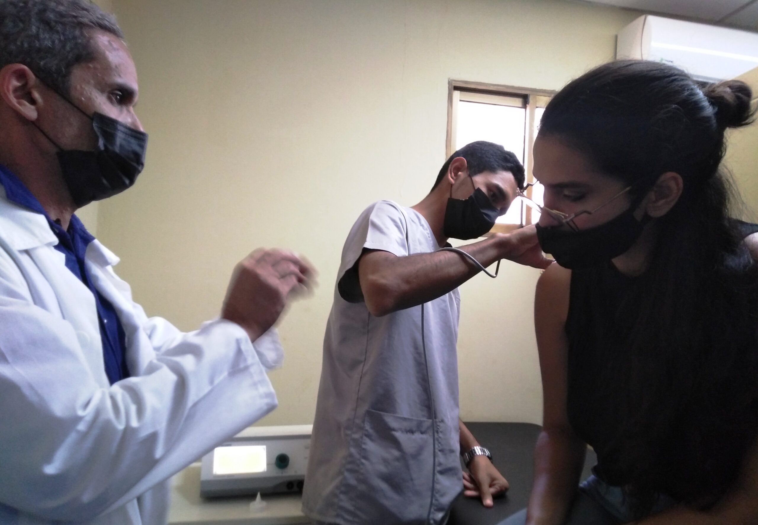 Todo por el abrazo de un paciente recuperado