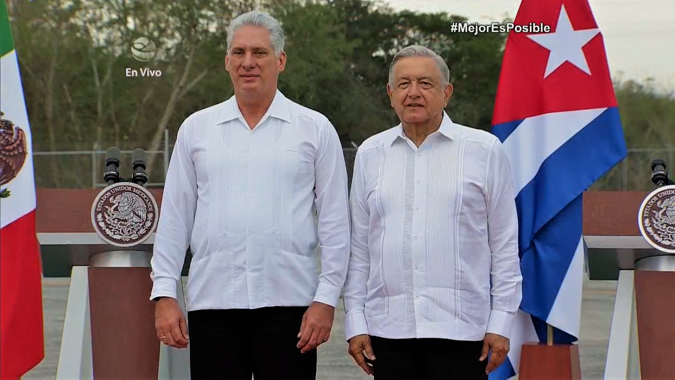 ? Díaz-Canel en Campeche