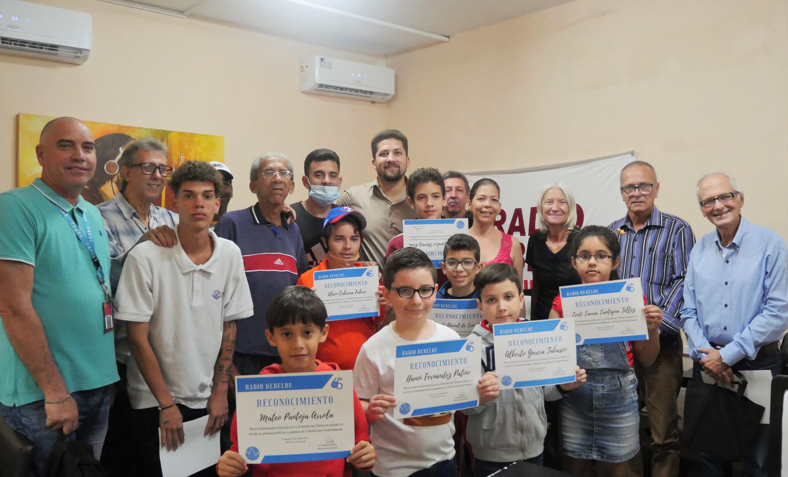 Concluyó II Torneo de Ajedrez Radio Rebelde