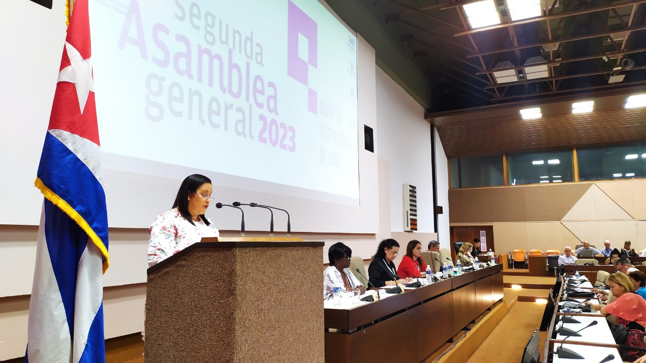 Sesiona en La Habana segunda Asamblea General de la Unión de Informáticos de Cuba