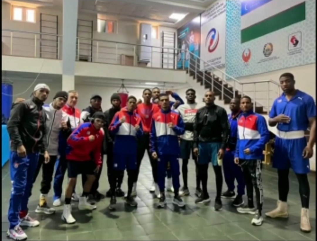 Púgiles cubanos se alistan para el Mundial en Uzbekistán