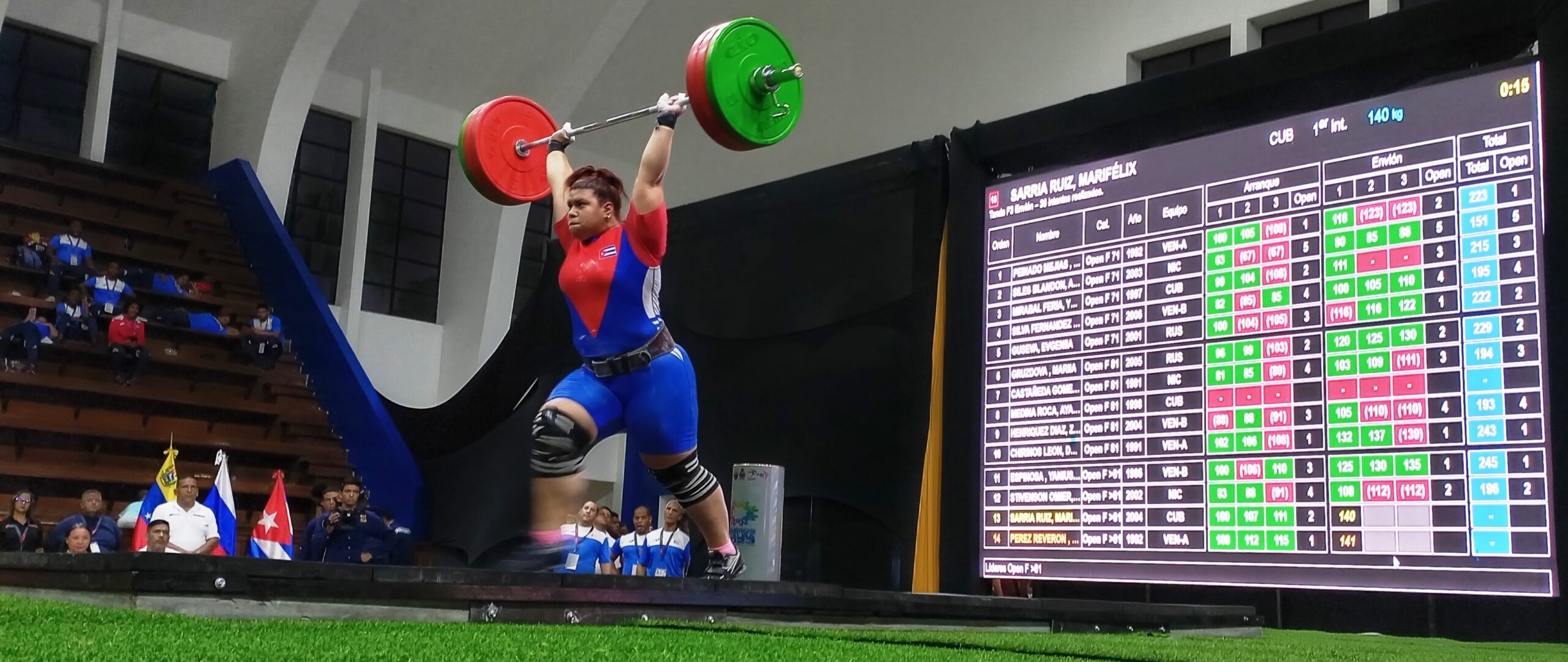 Lluvia plateada para pesas cubanas en cierre competitivo de V Juegos del ALBA