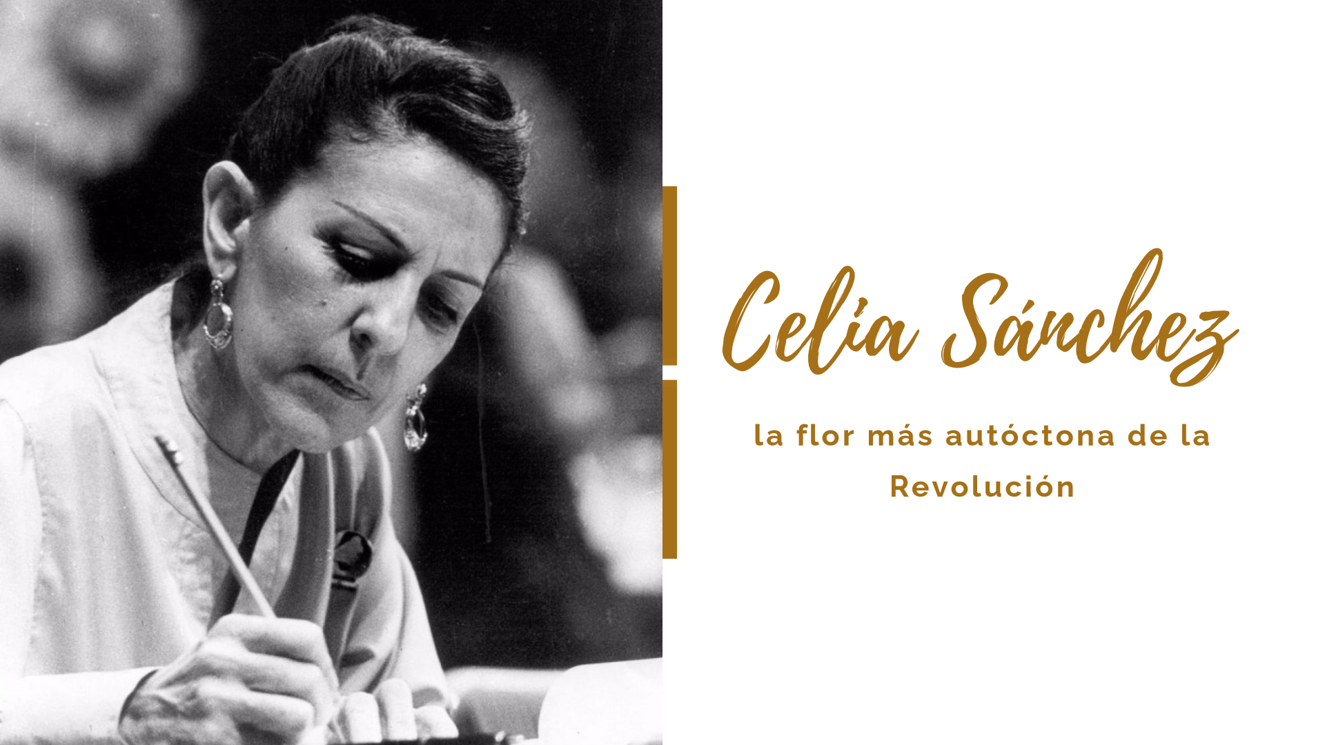 Celia, guerrillera en la Sierra Maestra