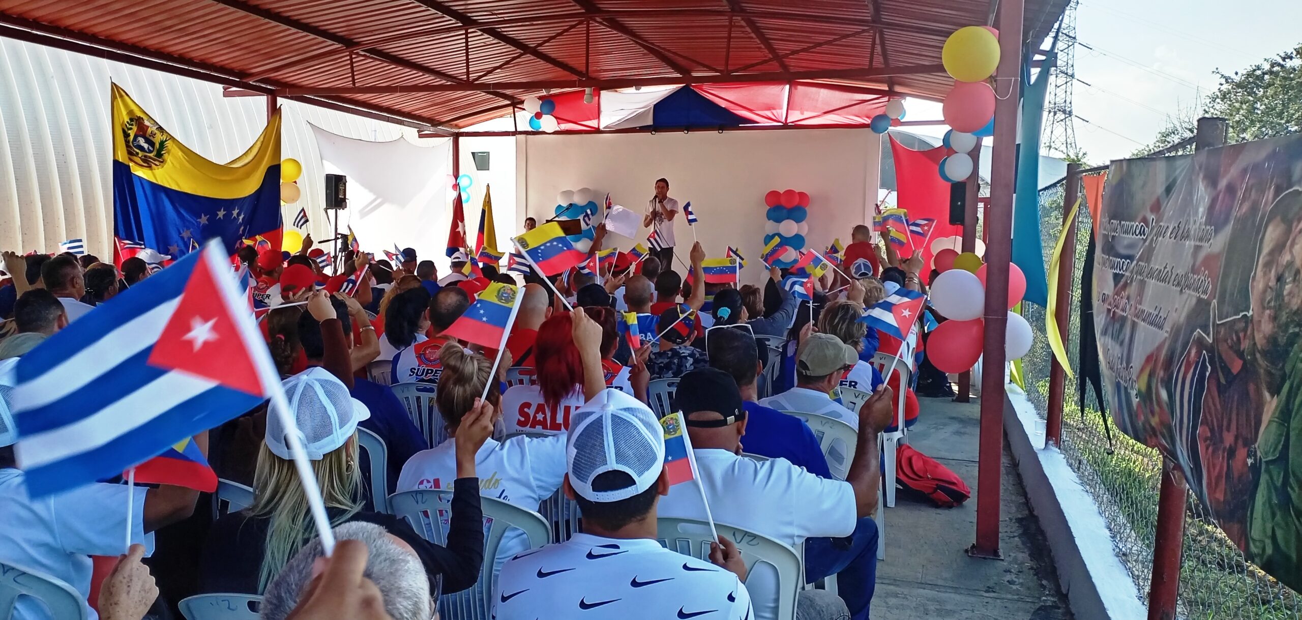 Cubanos en Venezuela celebran el Primero de Mayo