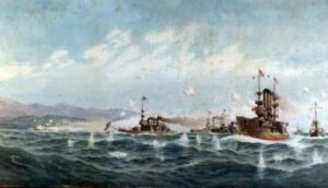 La célebre batalla naval en la bahía de Santiago de Cuba el 3 de julio de 1898, aún ocupa al juicio historiográfico de un lado y del otro del océano Atlántico. El Ejército Libertador tenía para entonces la iniciativa estratégica.