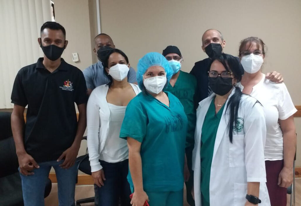 Brigada Médica de Cuba en Trinidad y Tobago.