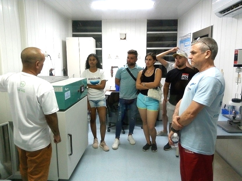 Expedición científica Bojeo a Cuba visitó Centro de Estudios Ambientales de Cienfuegos