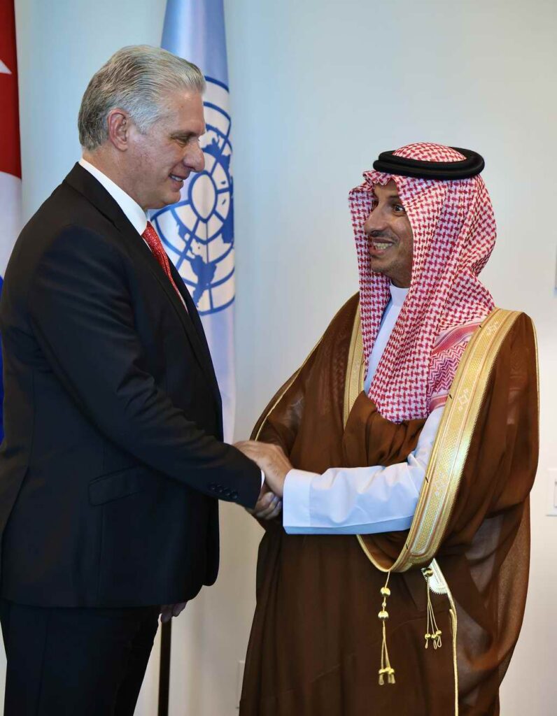 diaz canel arabia saudita onu foto er