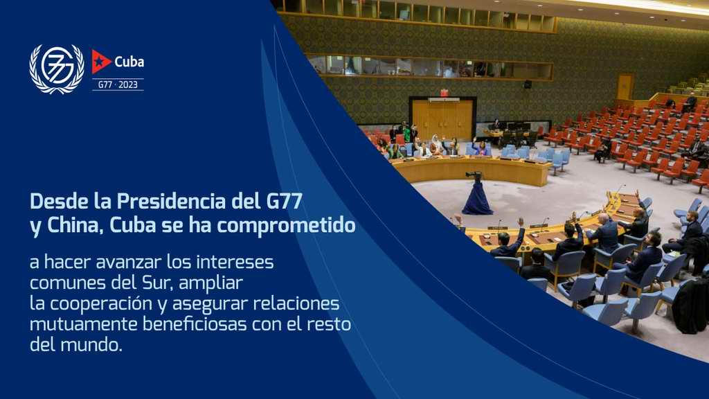 grupo de los 77compromisos cuba