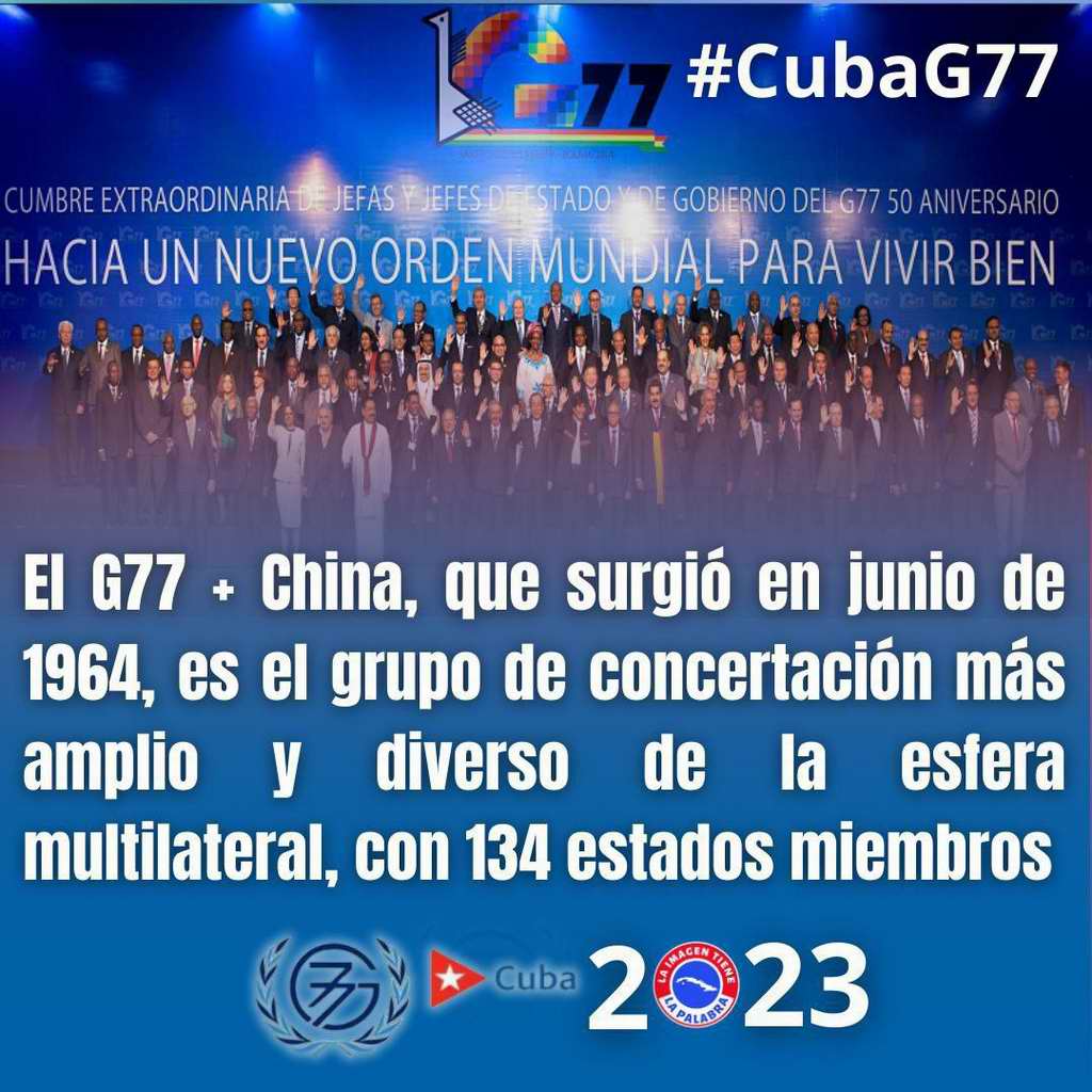 surgimiento g77 china cartel