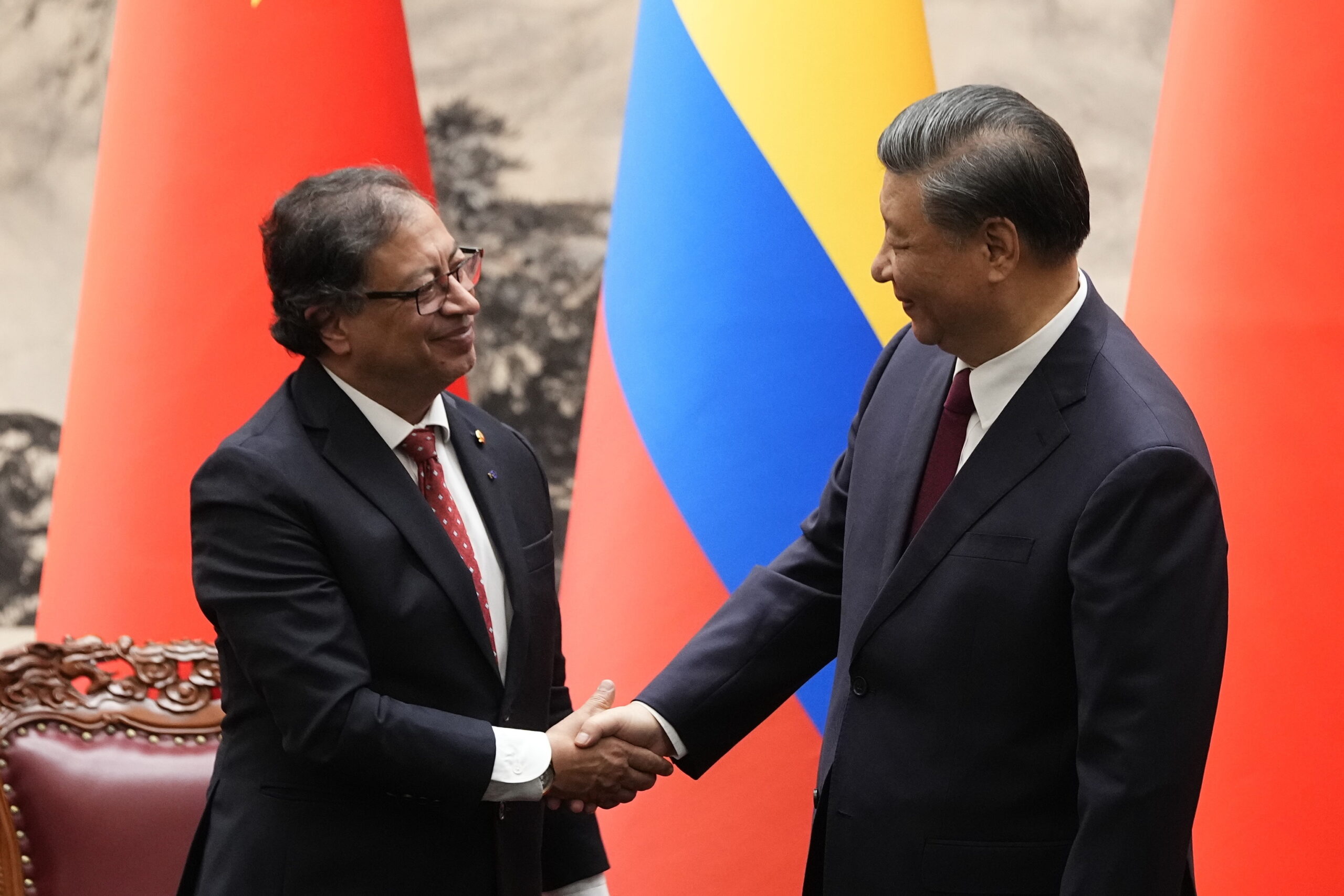 Gustavo Petro, se reunió hoy en Beijing con su homólogo chino Xi Jinping
